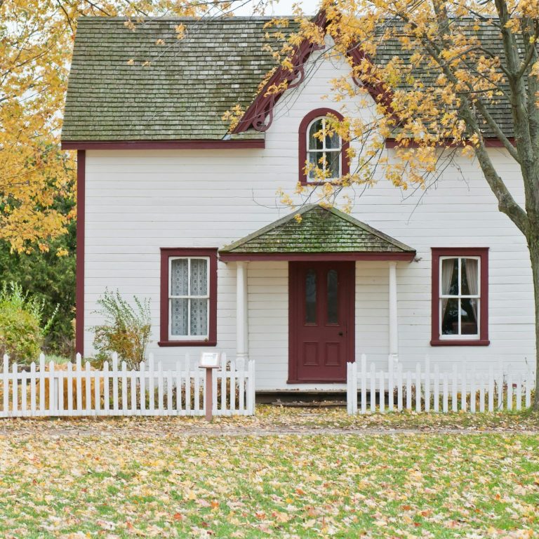 Ein Einfamilienhaus